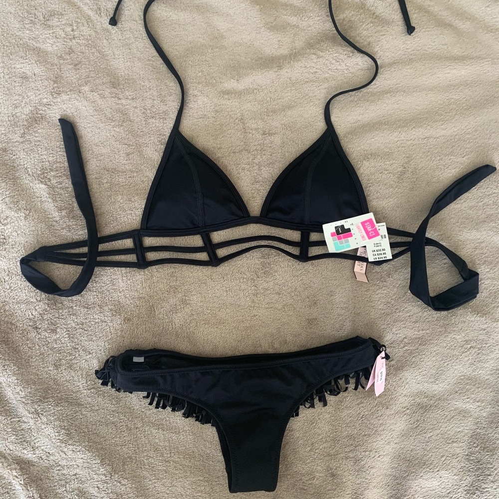 NWT VS strappy bikini set